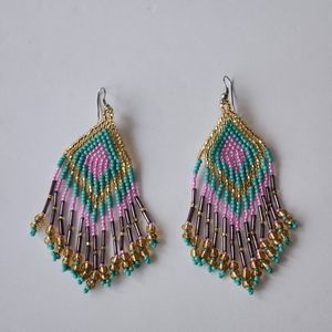 Dangly Chandelier Earrings